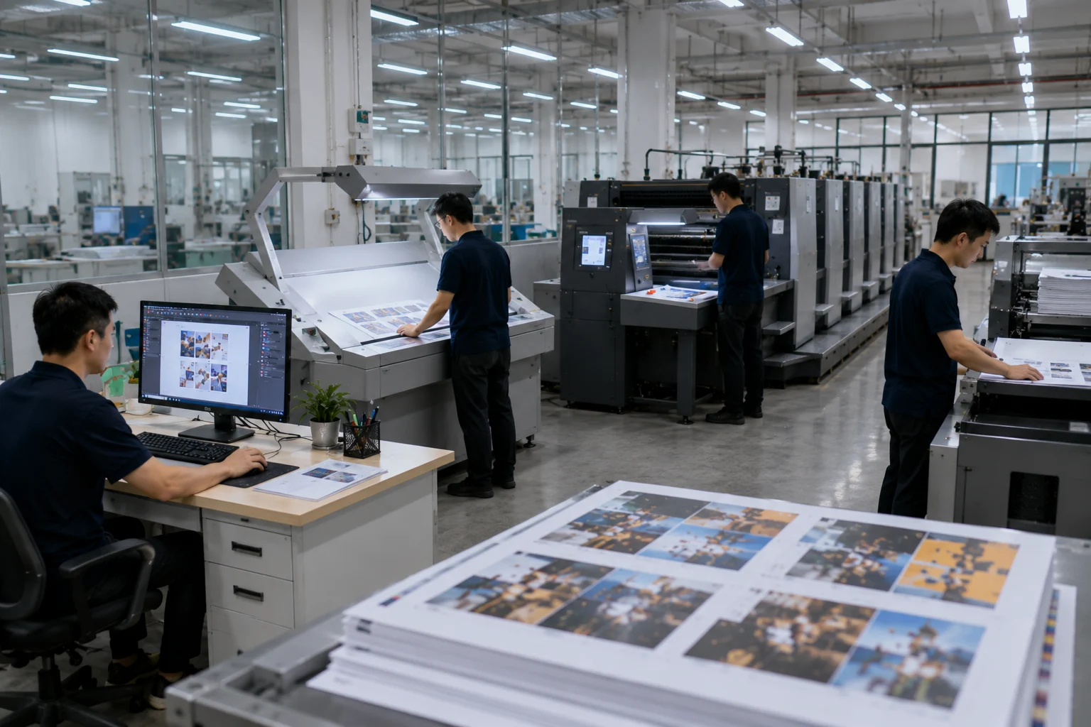 Packaging production process