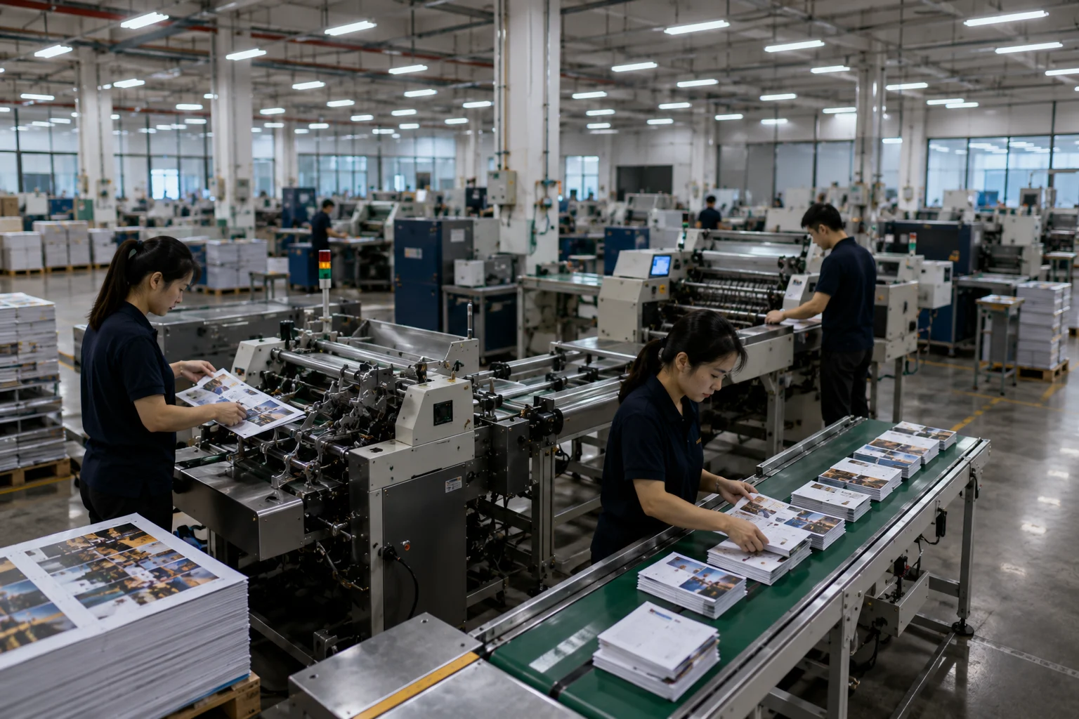 Automated packaging production line